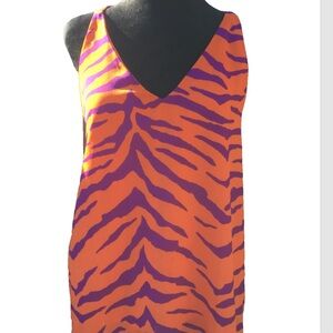 Adrienne Tiger Print Tank/Camisole